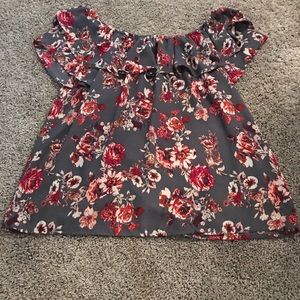 off the shoulder top